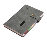 Cuaderno de piel sintética, Monthly Daily Planner, 2025 Planner Book, 365 Days Planner, Event Planner Book, Study Planner Book, Work Planner Notepad, for Work, Study, Schedule, Business