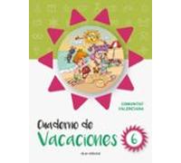 Cuaderno de vacaciones 6 (Comunidad Valenciana)