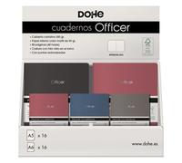 Cuaderno dohe officer surtido exp. 32 (16x a5 y 16x a6)