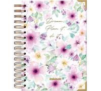 Cuaderno Dreambook A5 - Interior Liso, 192 Páginas en Blanco, Tamaño 15,5 x 21,5 cm, Tapa Dura, Espiral Doble Dorada (Wire’o) - Takenote Valentina