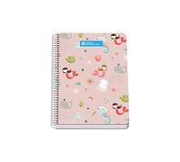 Cuaderno espiral A5 Tapa Blanda 80 hojas - Aldeas Infantiles SOS - Sirena