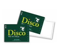 Cuaderno Espiral Dibujo DISCO Recuadro, Din-A4+ 130 gr. 20 Hojas
