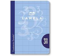 Cuaderno Lamela 1/4 50 hojas Cuadricula 3mm