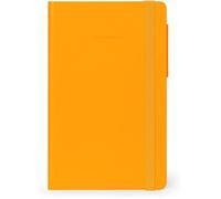 CUADERNO LEGAMI de RAYAS - Legami - Papel marfil - 90 g/m² - 192 PÁGINAS - Tapa dura - Incluye marcapáginas - Cierre elástico - 17 x 24 cm - Color MANGO