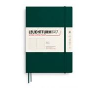 Cuaderno Leuchtturm1917 B5 tapa blanda verde oscuro puntos
