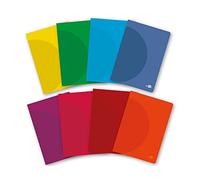 Cuaderno Libreta liderpapel 360 tapa de plastico A5 48 hojas 90g/m2 pauta 4 3,5mm con margen -unidad-