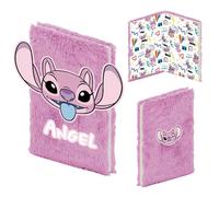 Cuaderno Lilo & Stitch Angel Rosa Papel A5 Disney Classics, Fan Merch, Film