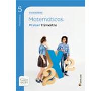 cuaderno matematicas 5 primaria : primer trimestre