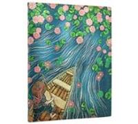 Cuaderno Ondas de Loto Ultra rayada tapa flexi Paperblanks