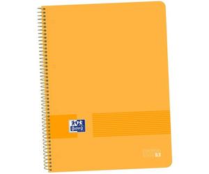 Cuaderno oxford live&go melocotón a4 5 piezas