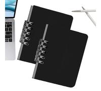Cuaderno Pequeño 2 piezas libreta espiral tapa dura papel diario