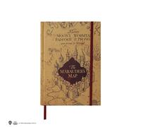 Cinereplicas Harry Potter Notebook A5 Marauder´s Map Dorado Niños