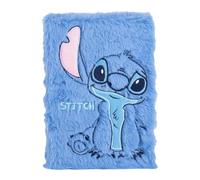 ARTESANÍA CERDÁ Cuaderno Lilo & Stitch A5 – Premium con pelo – Disney Azul