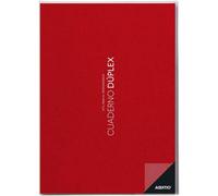Cuaderno Profesor ADDITIO P142 Dúplex Rojo, Din-A4