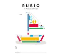 Cuaderno Rubio A4 De Colorear Nº 1 (3-4 Años) (Set de 5)