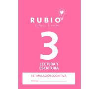 Cuaderno Rubio A4 Estimulacion Cognitiva Lectura Nº 3 (Deterioro Cognitivo Moderado-Grave) (Set de 5)