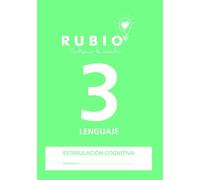 Cuaderno Rubio A4 Estimulacion Cognitiva Lenguaje Nº 3 (Deterioro Cognitivo Moderado-Grave) (Set de 5)