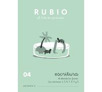 Cuaderno Rubio A5 Escritura Nº 04 (+4 Años) (Set de 10)