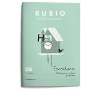 Cuaderno Rubio A5 Escritura Nº 08 (+3 Años) (Set de 10)