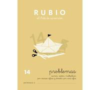 Cuaderno Rubio A5 Operaciones Y Problemas Nº 14 - Divisiones Por Una Cifra (+9 Años) (Set de 10)