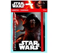 Cuaderno Star Wars Episodio VII Kylo REN Banda Elastica