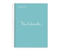 Cuaderno Tapa Dura A4 Puntos 80 Hojas Emotions Miquelrius Azul Cielo