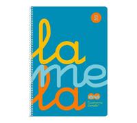 Cuadernos cuarto Flúor pp 5 mm - Azul paquete 5 uds.