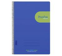 Cuadernos Espiral PRAXTON Innovación, 4º 80H Pautado 3,5 mm. Tapa Plástico, Pack x6