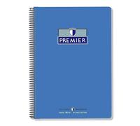 Cuadernos Espiral TAURO PREMIER, Folio 80H Raya Horizontal Tapa Dura, Pack x8