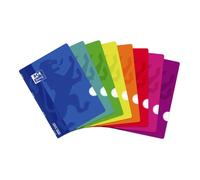 Cuadernos Libretas OXFORD Openflex, Din-A4 48H Tapa Plástico Pauta 3,5 mm. Pack x10 Surtidos
