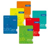 Cuadernos marca CAMPUS modelo LIBRETA CAMPUS A5+ T.B 48H 90G C.P.5