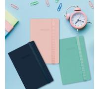 Cuadernos marca CAMPUS modelo LIBRETA MO A6 NB 96H 80G LISO ROSA