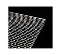 Cuadrado Barbacoa Grill 304 Malla de Acero Inoxidable Barbacoa Parrillas Rejilla Rejilla de Alambre de Alambre de Carbono Barbacoa for Hornear 47 tamaños (Color : 38.5x31cm)