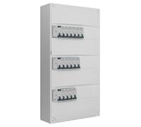 Cuadro 3 filas preequipado 3 inter. diff. 40 A + 15 disyuntores