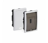 Cuadro De Distribucion De Empotrar 4 Elementos 1 Fila Tapa Blanca | Brico Eléctrico
