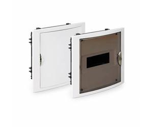 Cuadro De Distribucion De Empotrar 8 Elementos 1 Fila Tapa Blanca Precintable | Brico Eléctrico