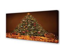 Cuadro decorativo para pared, 120x60 cm. Iluminación navideña, decoración, regalos