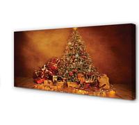 Cuadro decorativo para pared, 120x60 cm. Iluminación navideña, decoración, regalos