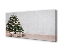 Cuadro decorativo para pared, tamaño 120x60 cm, ideal para decoración navideña y como regalo