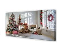 Cuadro decorativo para pared, tamaño 120x60 cm, ideal para decoración navideña y como regalo