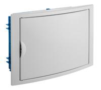 Cuadro eléctrico empotrar pladur 14 elementos precintable marco y puerta BLANCO SOLERA 5012HGW