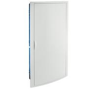 Cuadro eléctrico empotrar pladur 56 elementos marco blanco y puerta FUME SOLERA 5270HGW