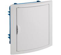 Cuadro eléctrico empotrar pladur 8 elementos marco y puerta BLANCO SOLERA 5108HGW