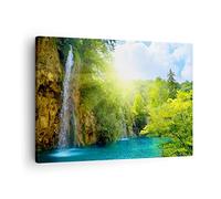 Cuadro sobre Lienzo 70x50cm Moderno Horizontal Paisajes Naturaleza - 0157
