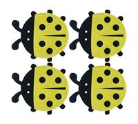 -Cubertería de fieltro, portacubiertos para utensilios,Organizador de cubiertos de tela y fieltro plateado - Bolsas portátiles para cubiertos de mesa para el hogar, cafetería, hotel, cocina, amarillo