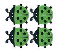 -Cubertería de fieltro, portacubiertos para utensilios,Organizador de cubiertos de tela y fieltro plateado - Bolsas portátiles para cubiertos de mesa para el hogar, cafetería, hotel, cocina, verde