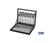Cuberteria inox modelo bari 24 pcs c-18/10 2,5 mm
