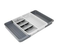Cubertero DRAWERSTORE 8500014 40 x 33 cm, extensible, gris, plástico, Joseph Joseph