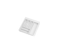 Cubertero optima vertex/concept profundidad 500mm, tablero 16mm, módulo 500mm, plástico, blanco