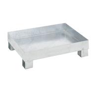 Cubeta colectora para 60 l eurokraft basic, L x A x H 800 x 900 x 220 mm, con homologación